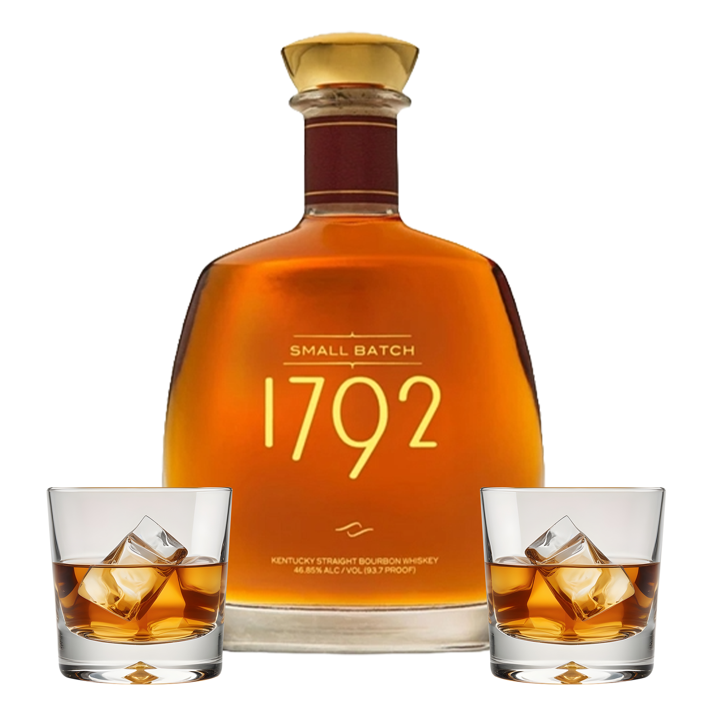 1792 Bourbon Gift Set with Glasses