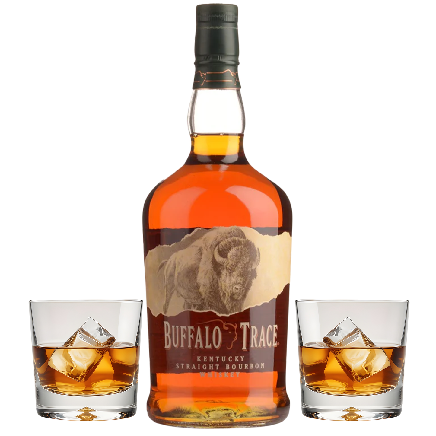 Buffalo Trace Bourbon Gift Set with Glasses