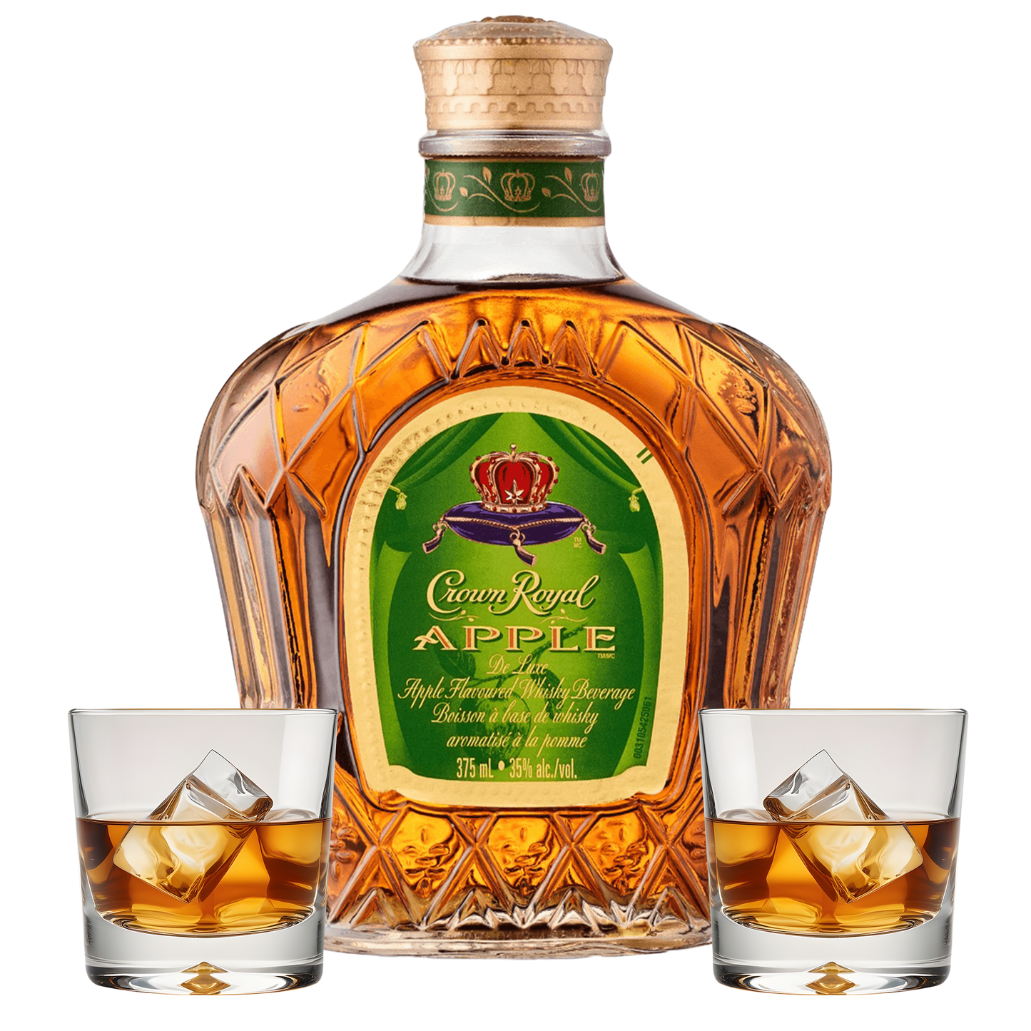 Crown Royal Apple Gift Set with Glasses