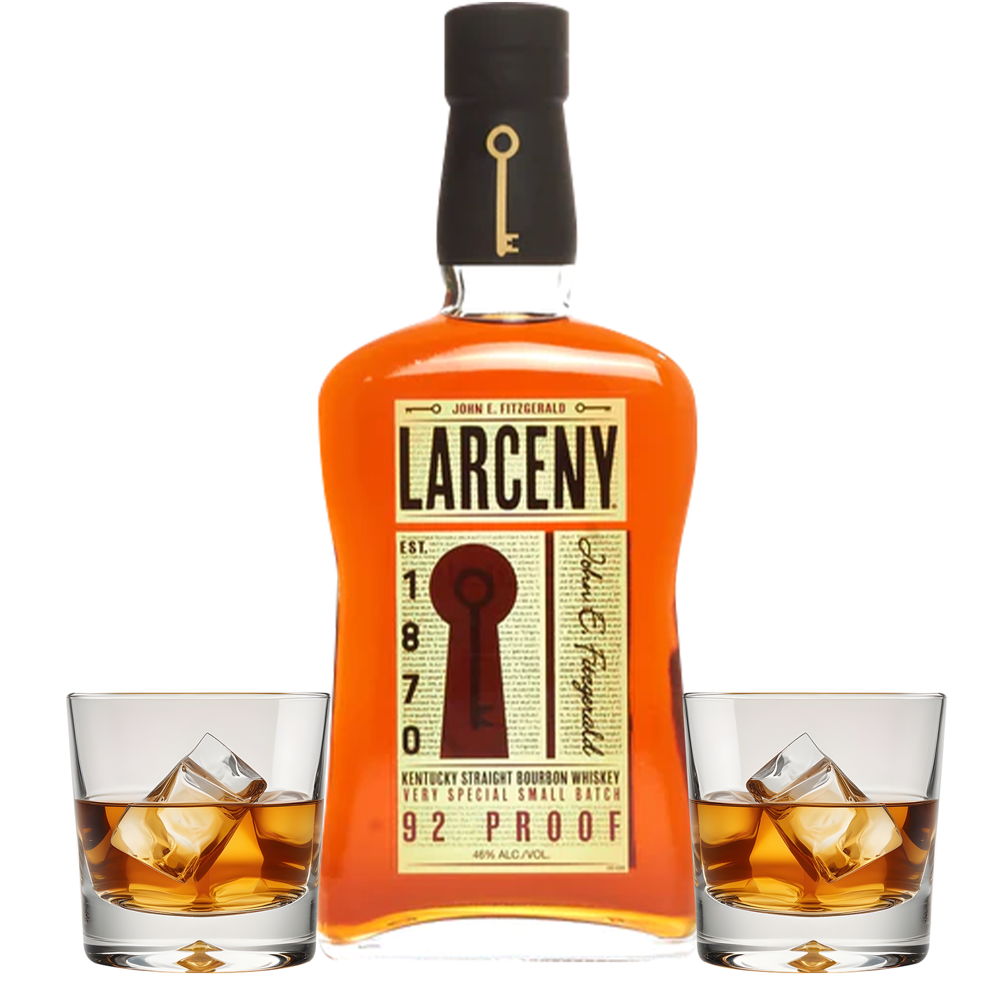 Larceny Bourbon Gift Set with Glasses