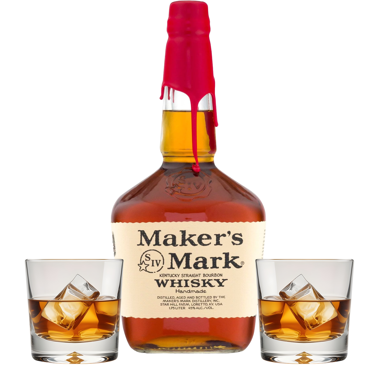 Makers Mark Gift Set with Glasses