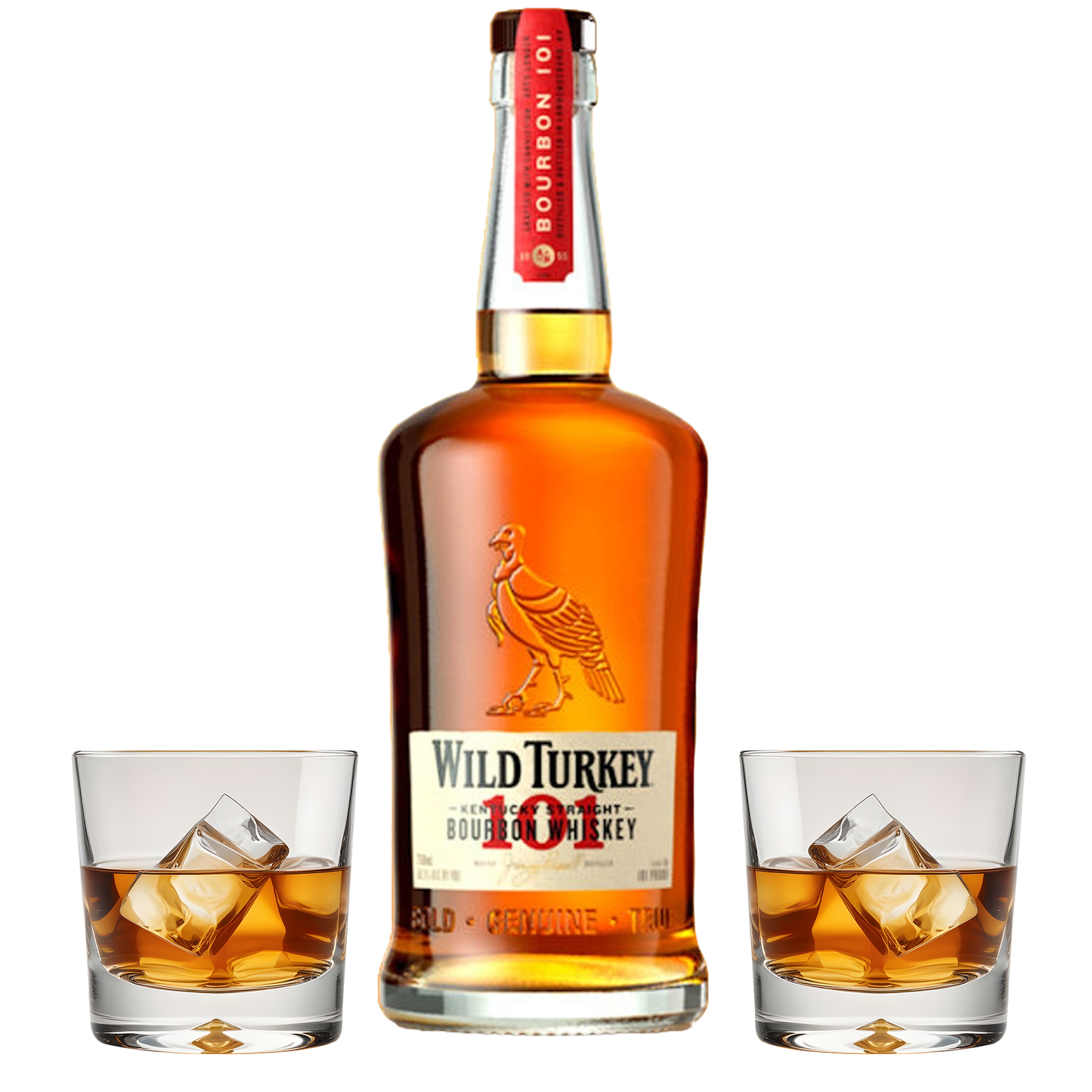 Wild Turkey Gift Set with Glasses