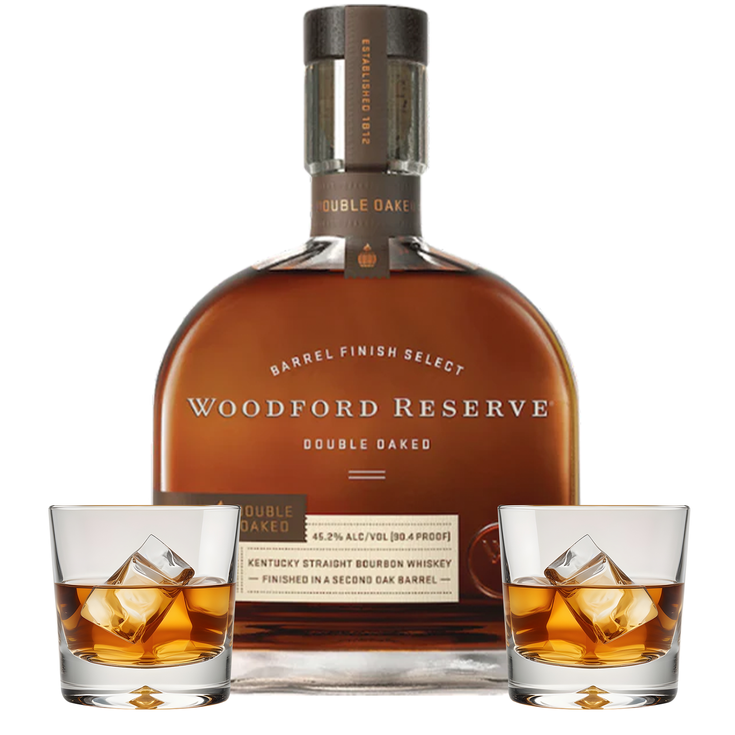 Woodford Reserve Double Oaked Bourbon Gift Set