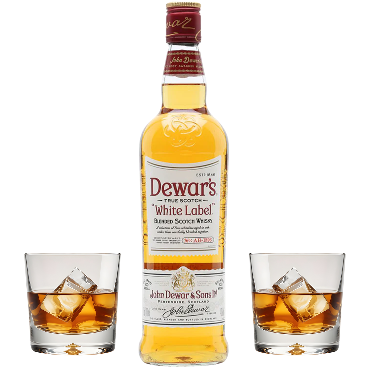 Dewars Whiskey Gift Set with Glasses – GiveThemWhiskey