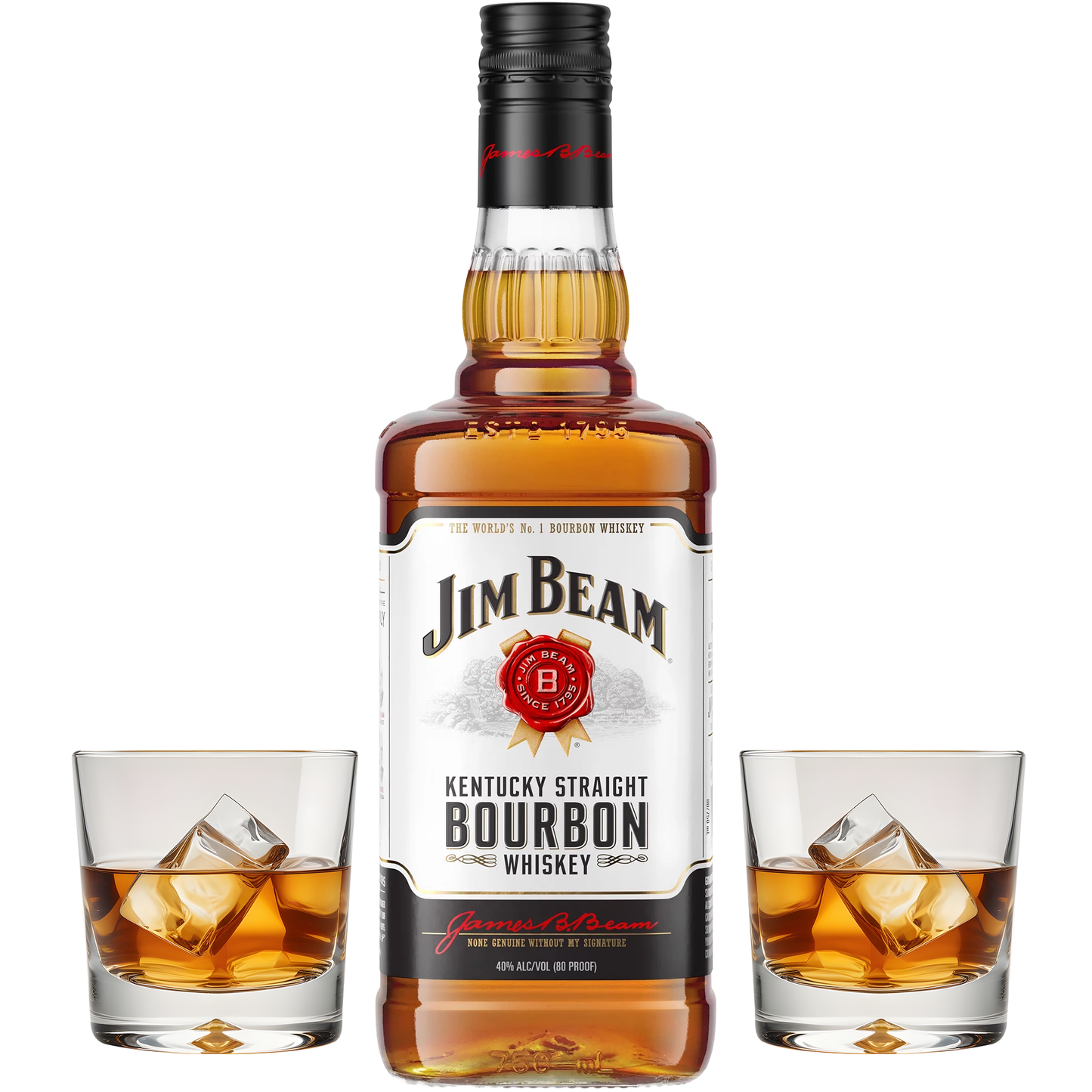 Jim Beam Gift Set with Glasses