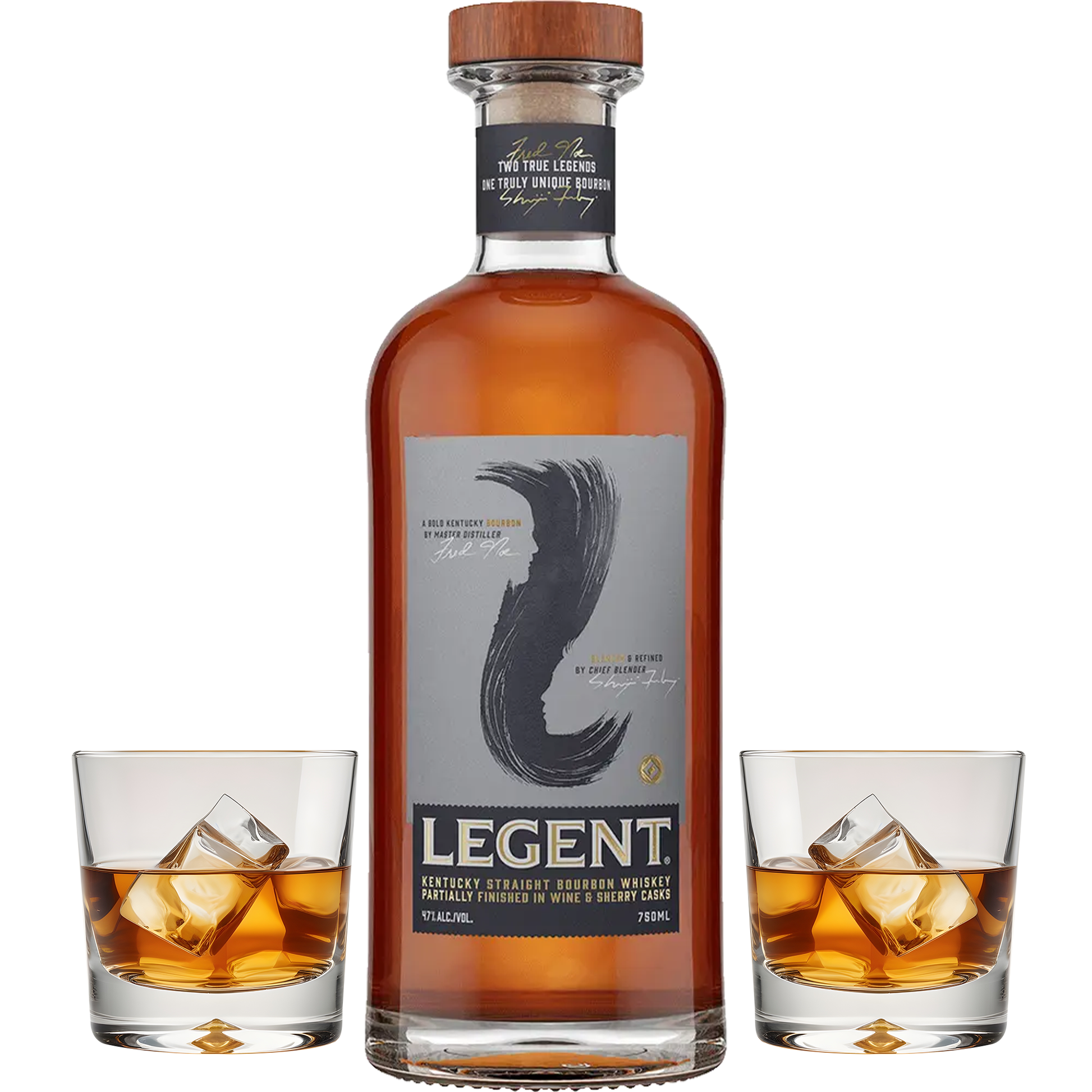 Legent Bourbon Gift Set with Glasses